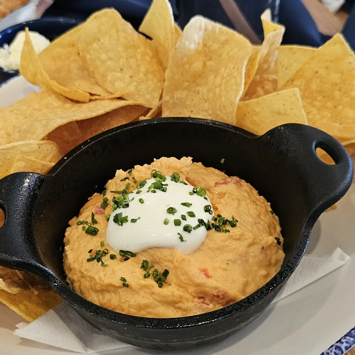 Cast Iron Pimento Cheese Dip