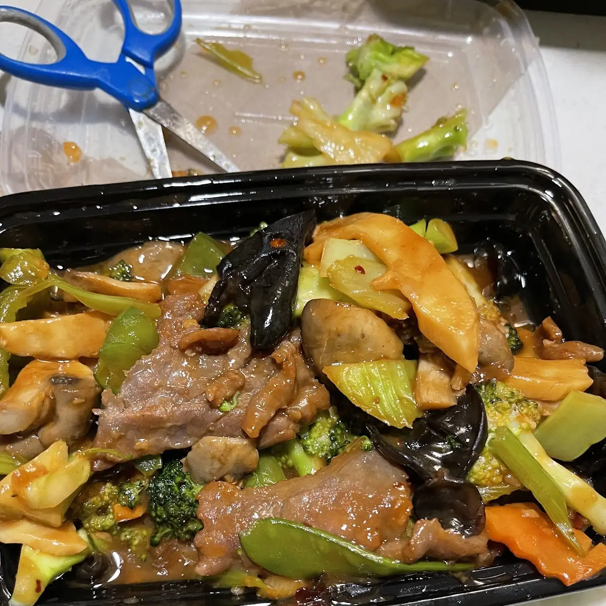 Beef with Garlic Sauce