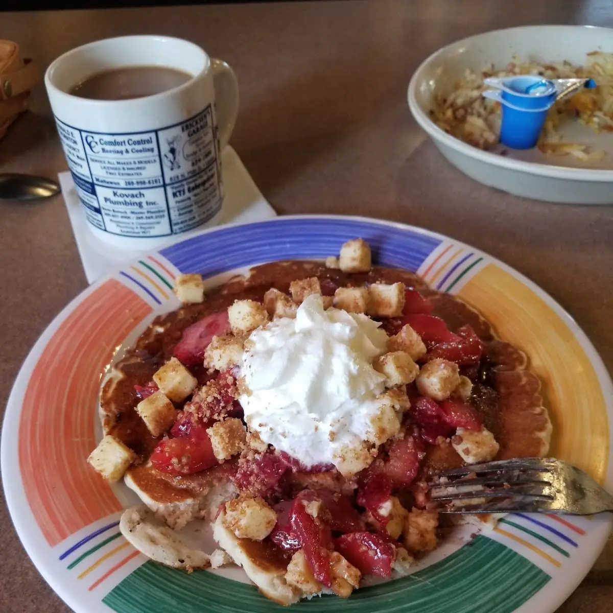 Strawberry Cheesecake Pancake