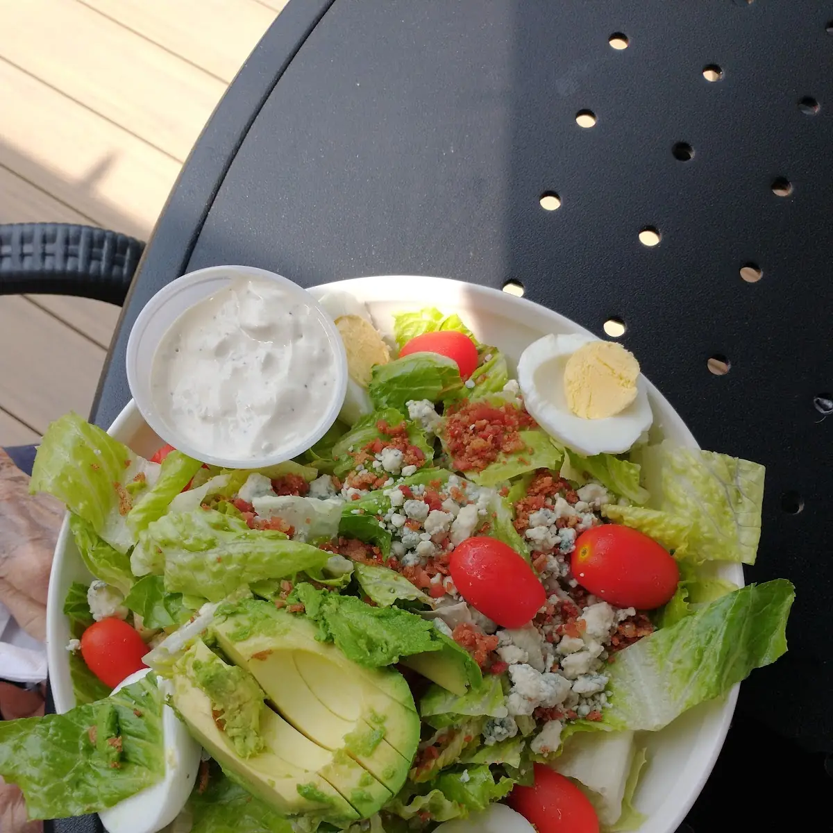 Cobb Salad with Bleu Cheese Dressing