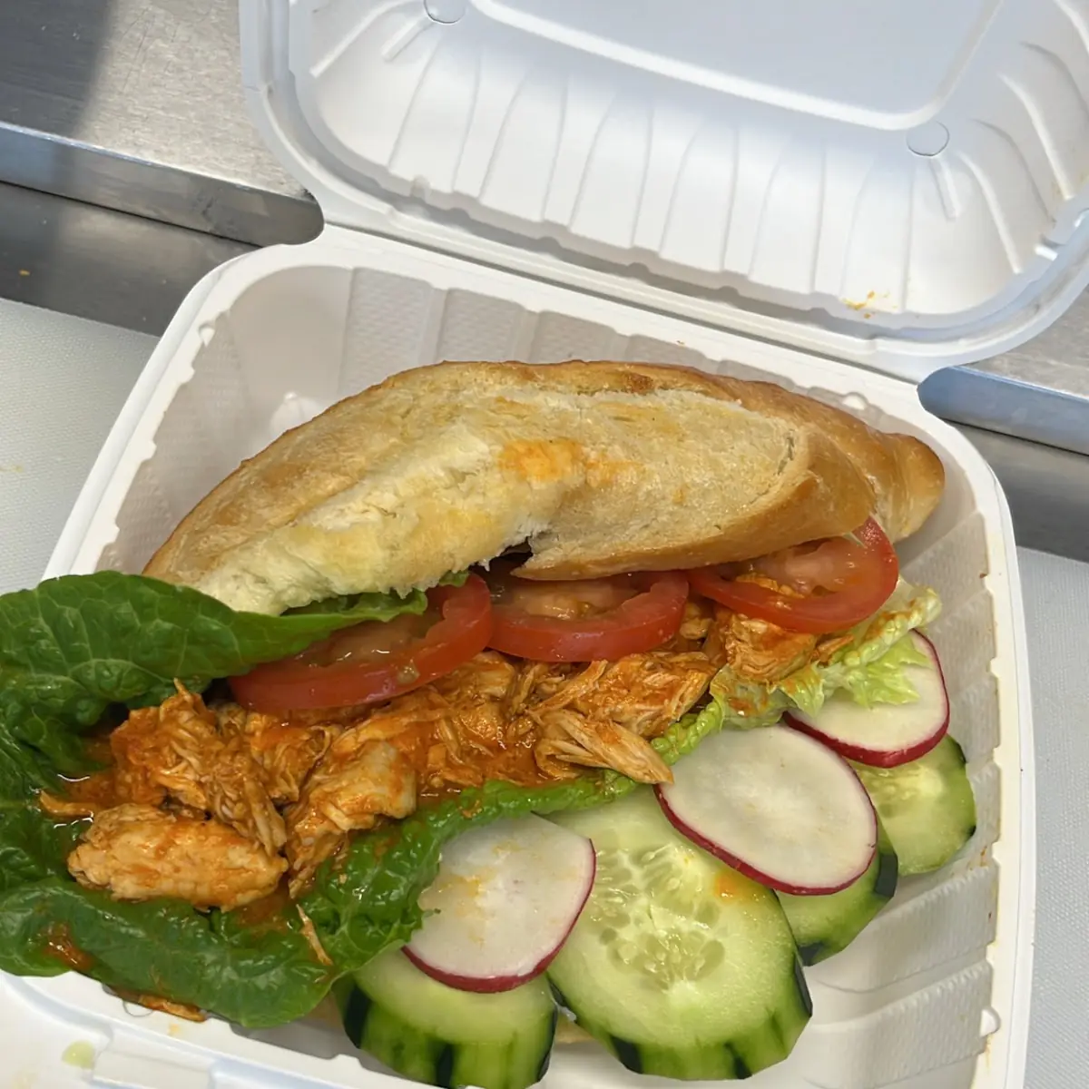 Pan Con Pollo Chicken Torta