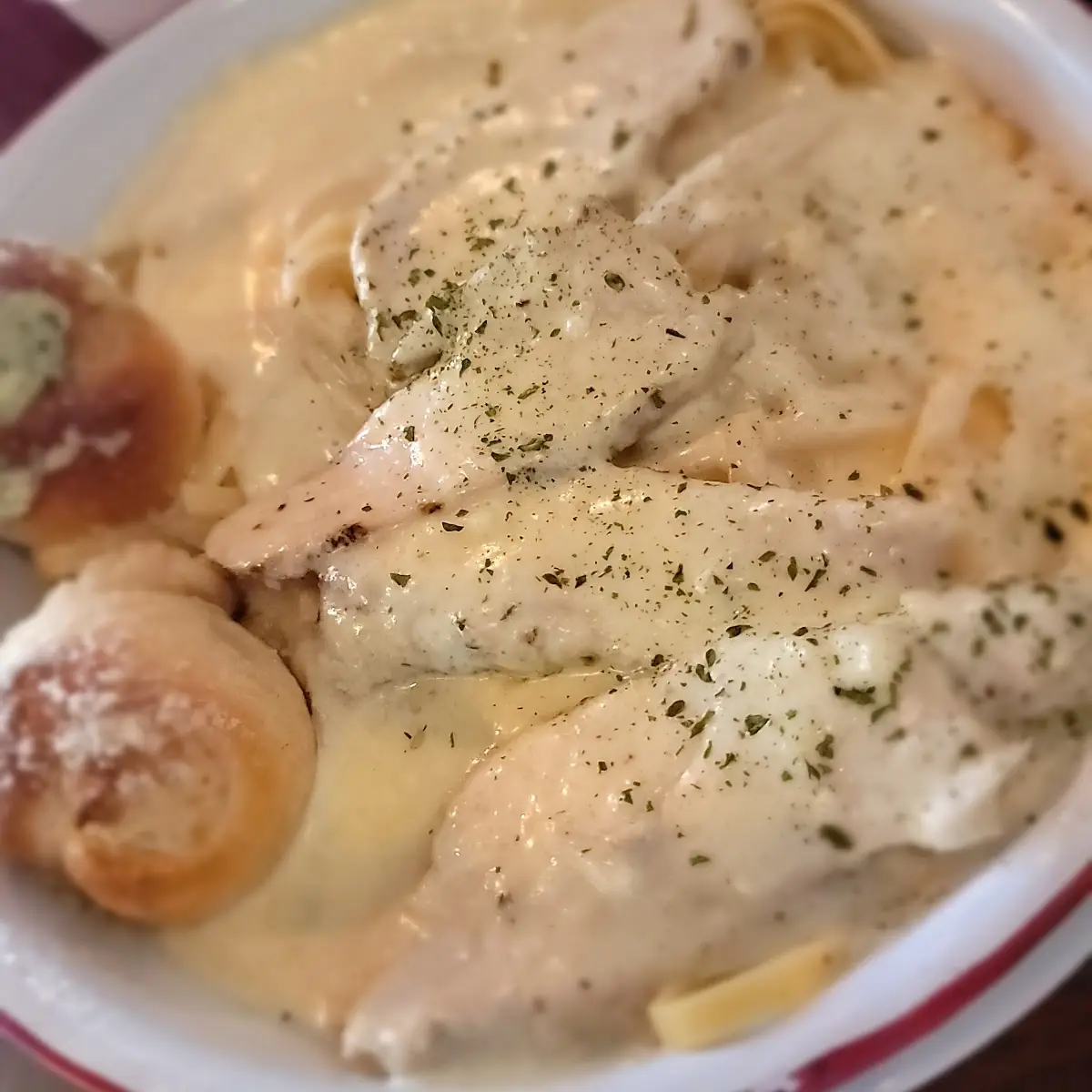 Chicken Fettuccine Alfredo