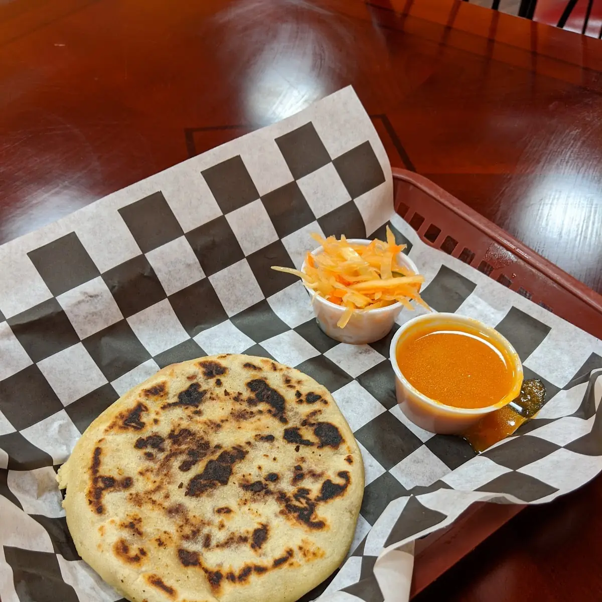 Bean and Cheese Pupusa