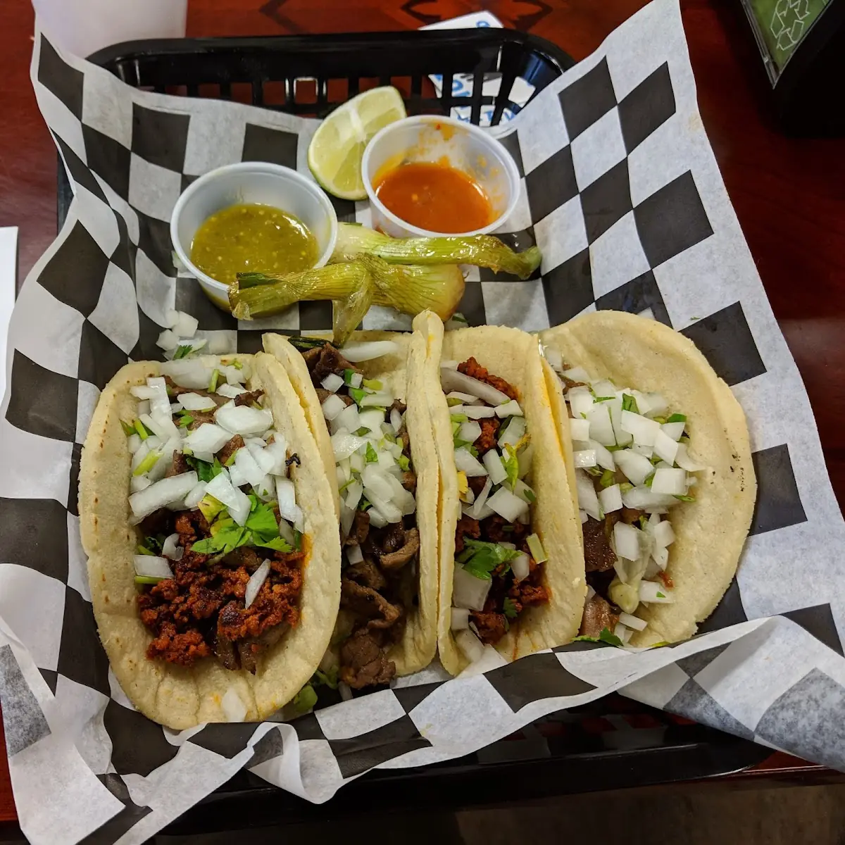 Beef and Chicken Tacos