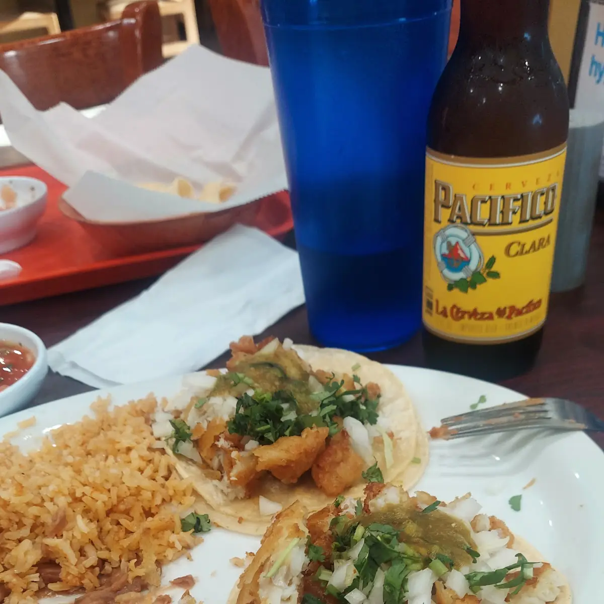 Fish Tacos Plate