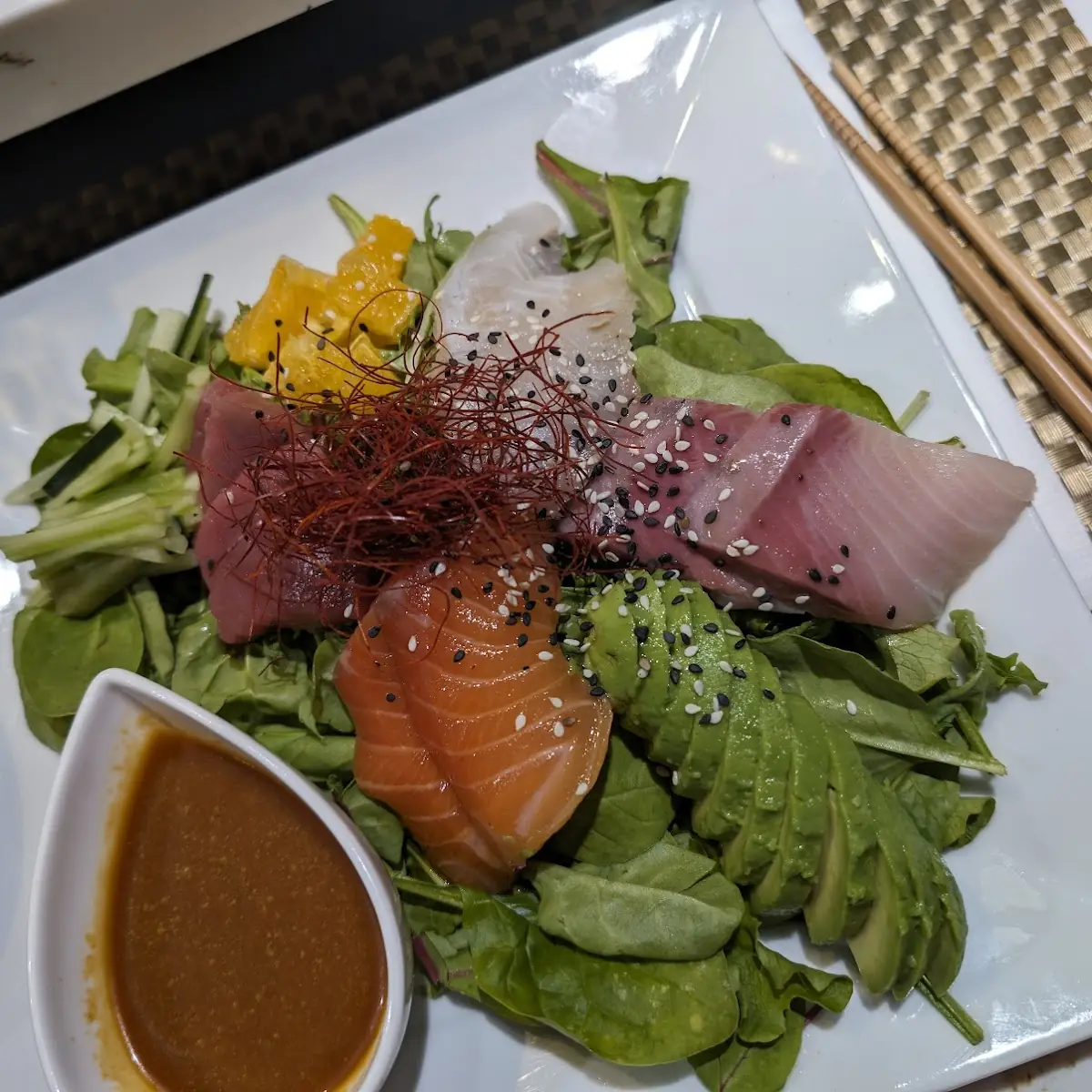 Mixed Sashimi Salad
