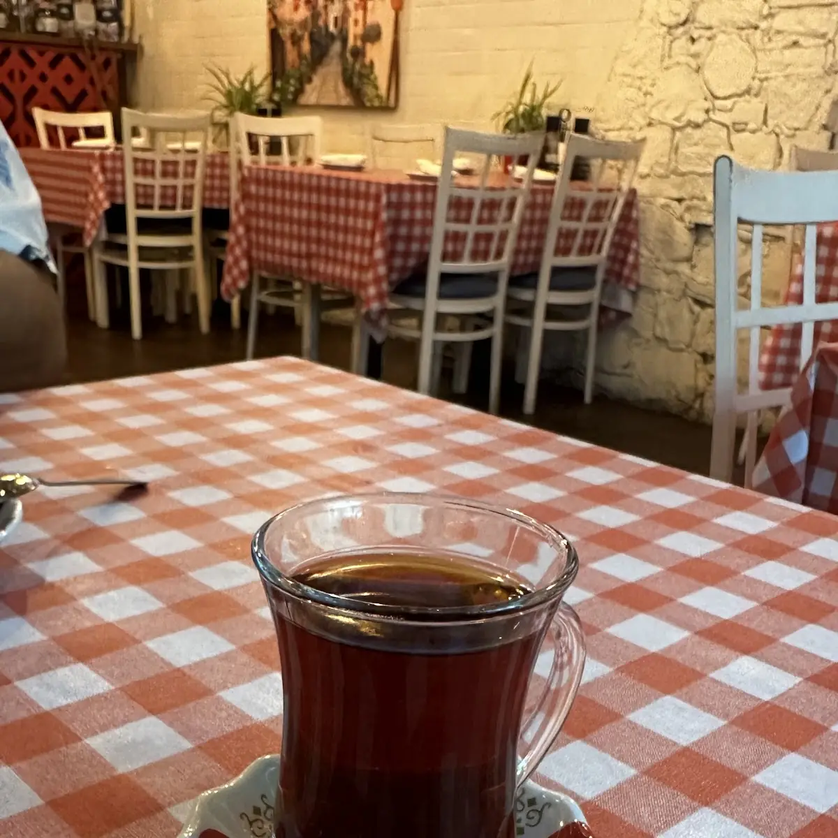Turkish Baklava and Tea Set