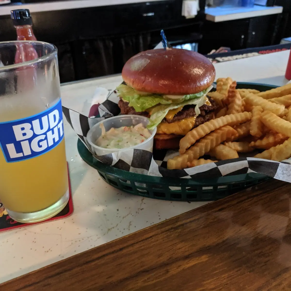 Double Cheeseburger with Fries