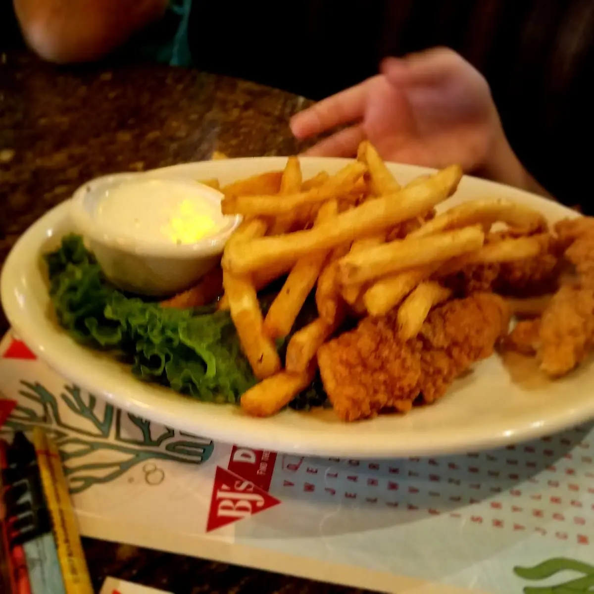BJ's Brewhouse Blonde Fish 'N' Chips