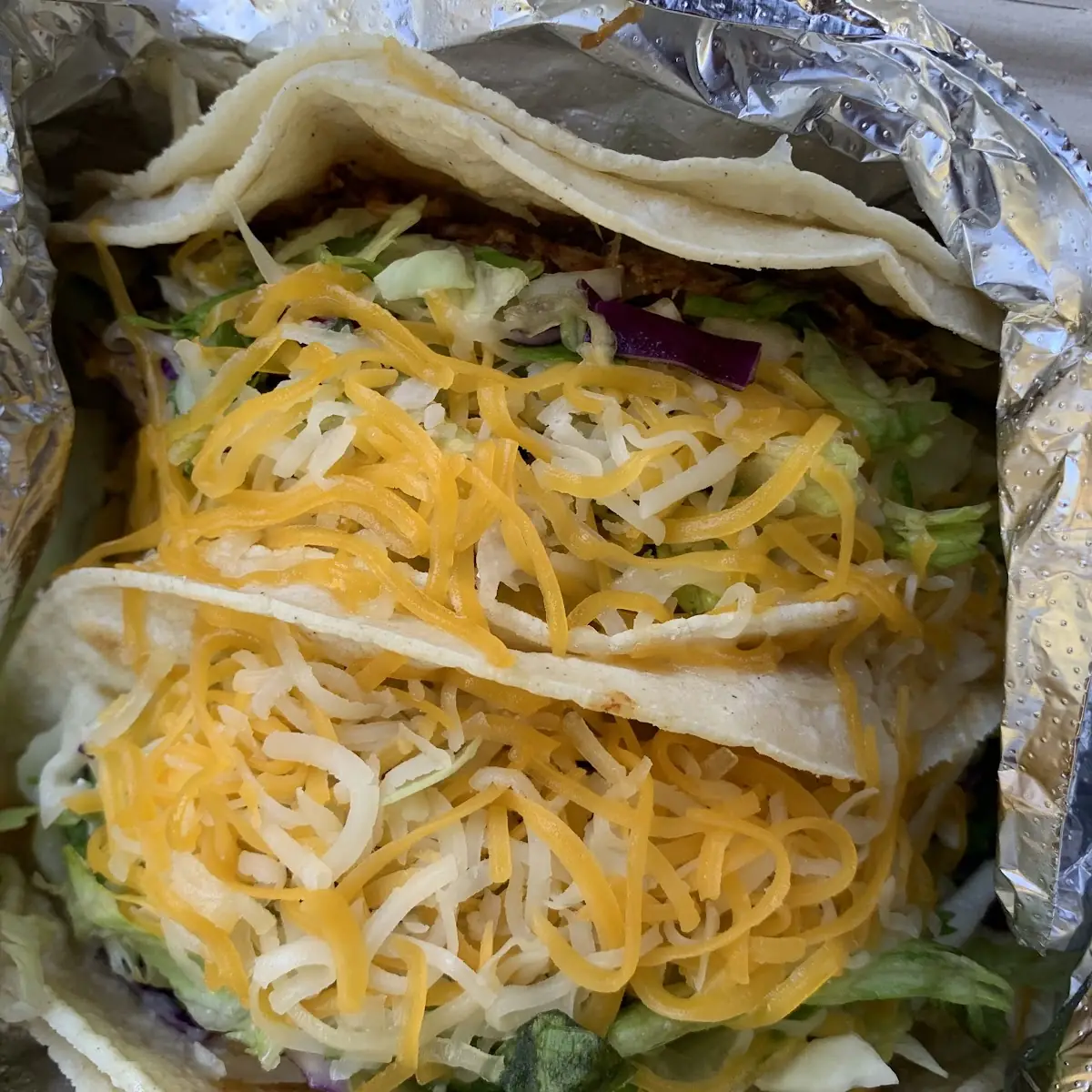 Chicken Soft Tacos