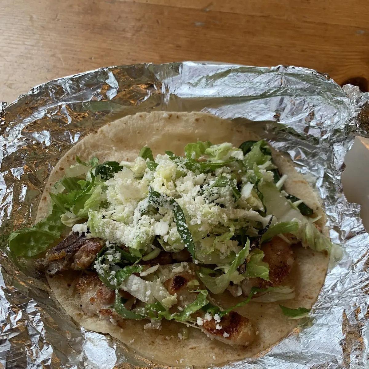 Grilled Chicken Taco