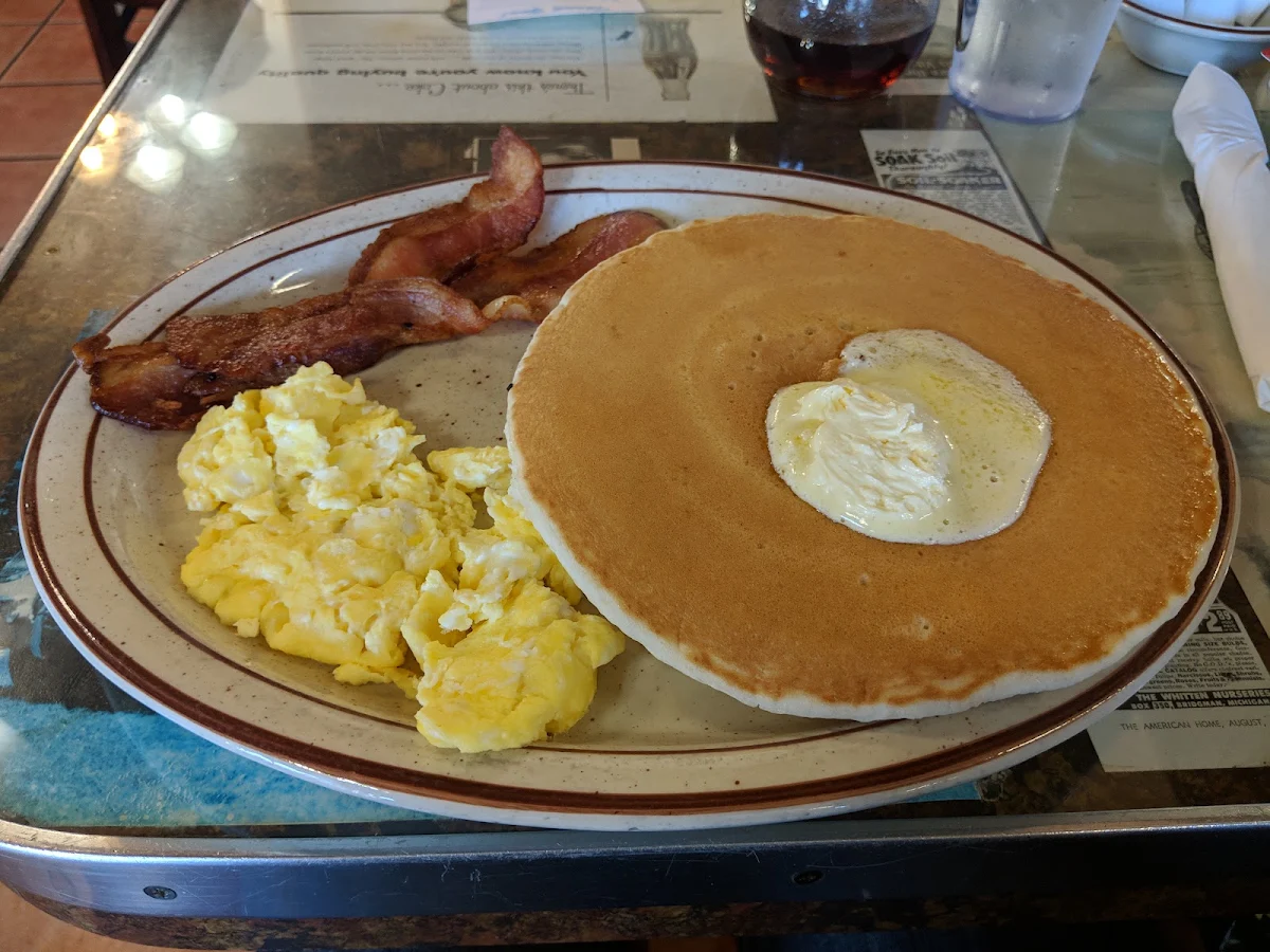 Pancakes and Eggs