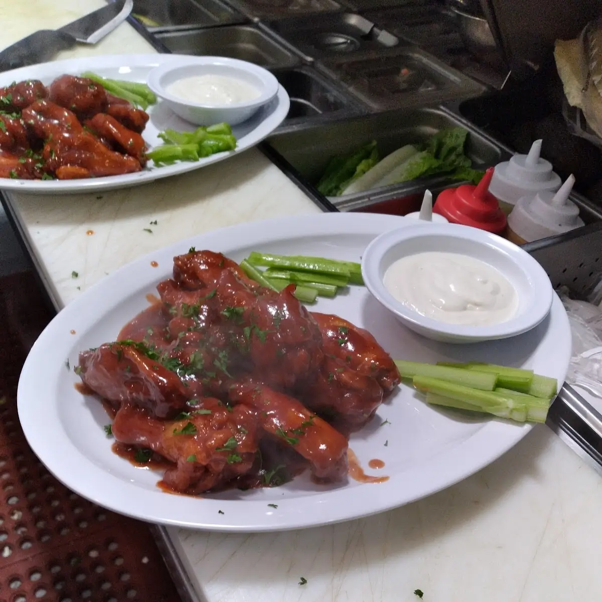 Hot BBQ Wings