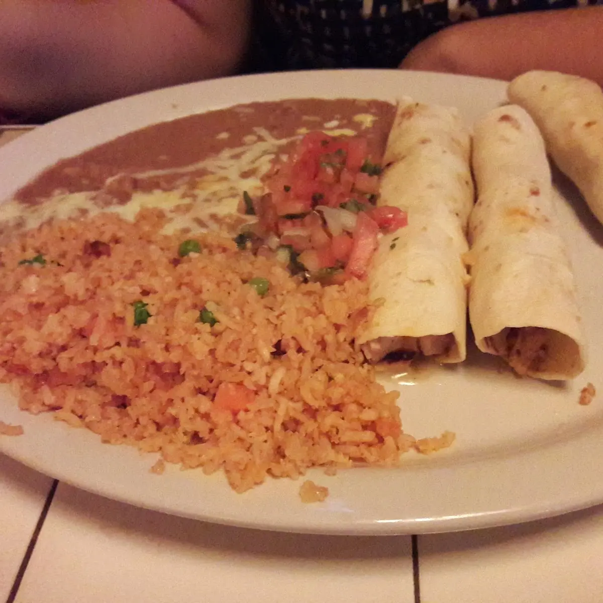 Chicken Rolled Tacos