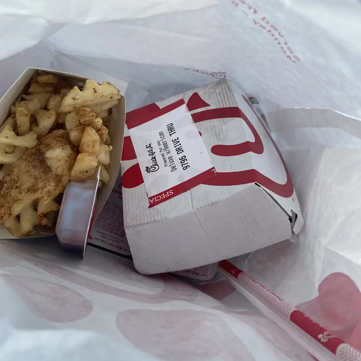 Chick Fil a Deluxe Meal
