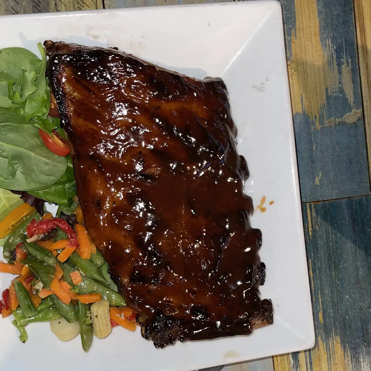 Pineapple Glazed BBQ Ribs