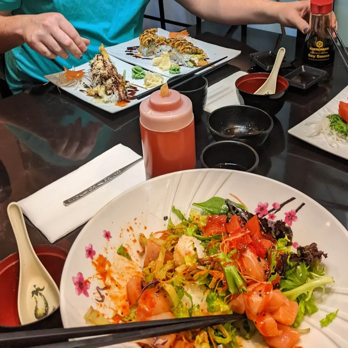 Spicy Sashimi Salad