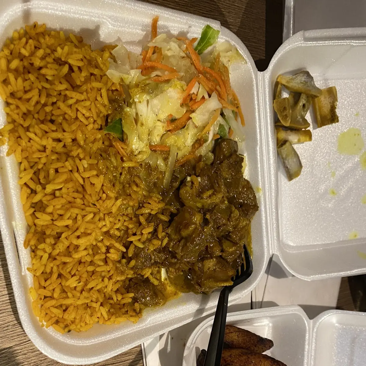 Curry Goat Yellow Rice