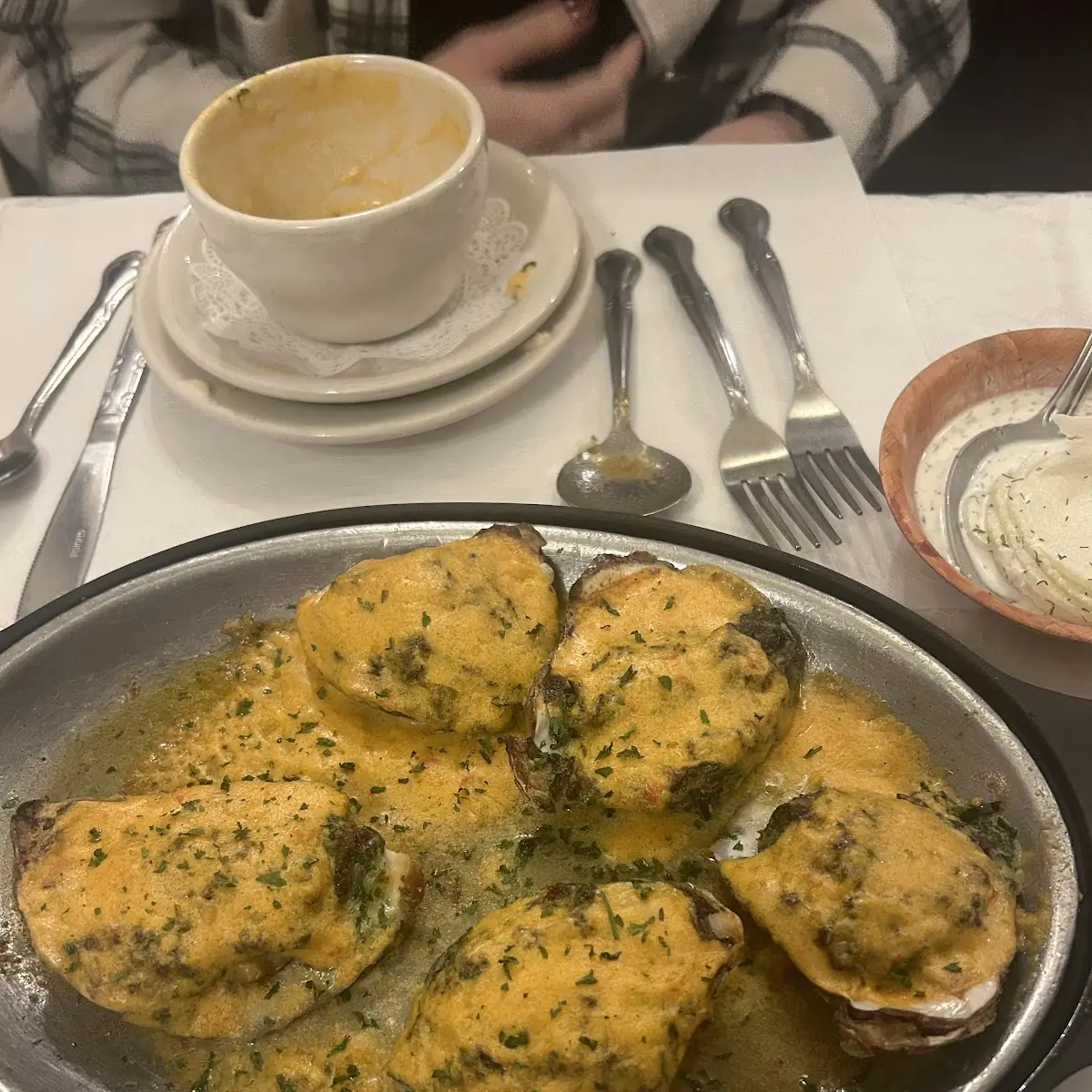 Oysters Rockefeller