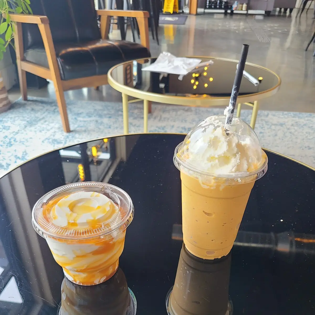 Vanilla Ice Cream with Caramel