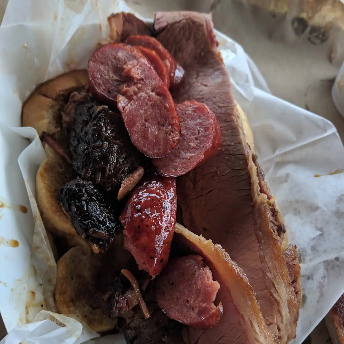 Brisket & Turkey Sausage Ham
