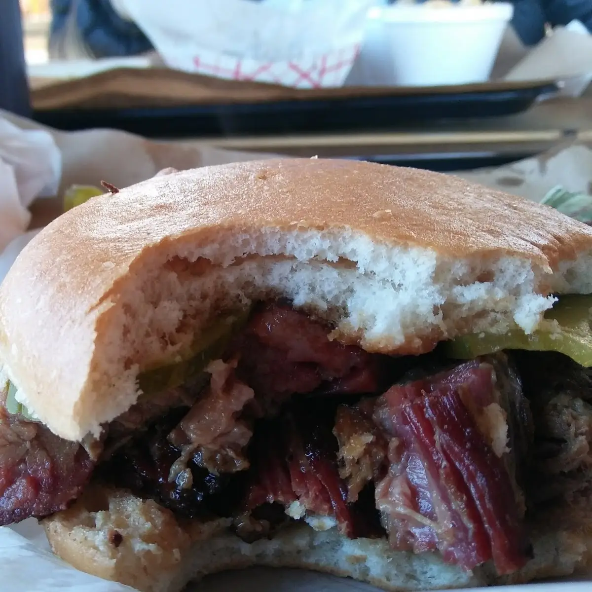 Burnt Ends Sandwich