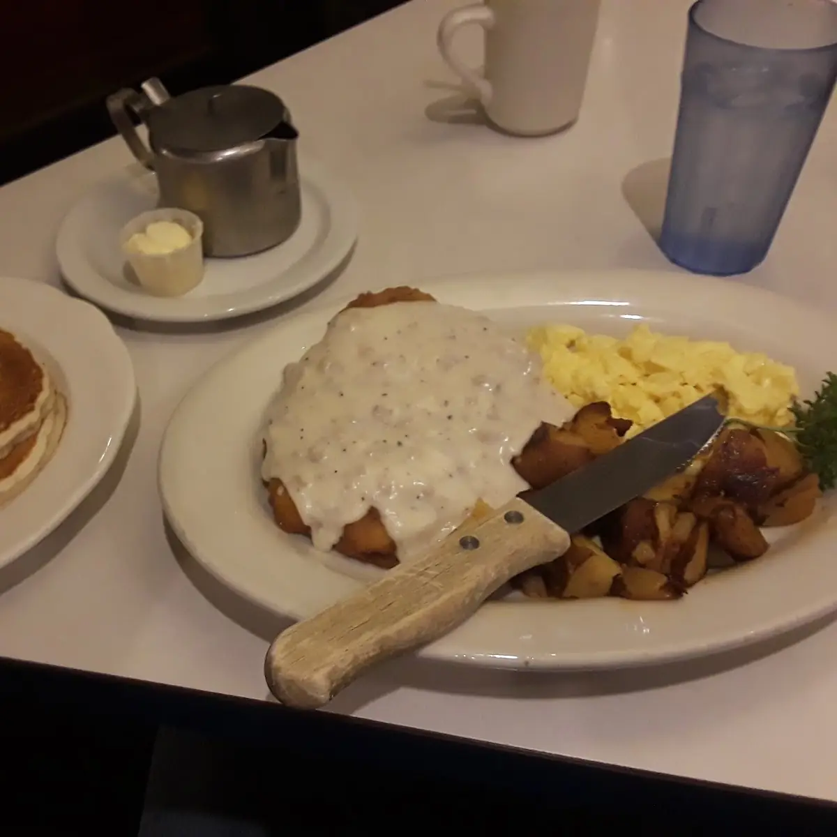 9 Chicken Fried Steak and Eggs