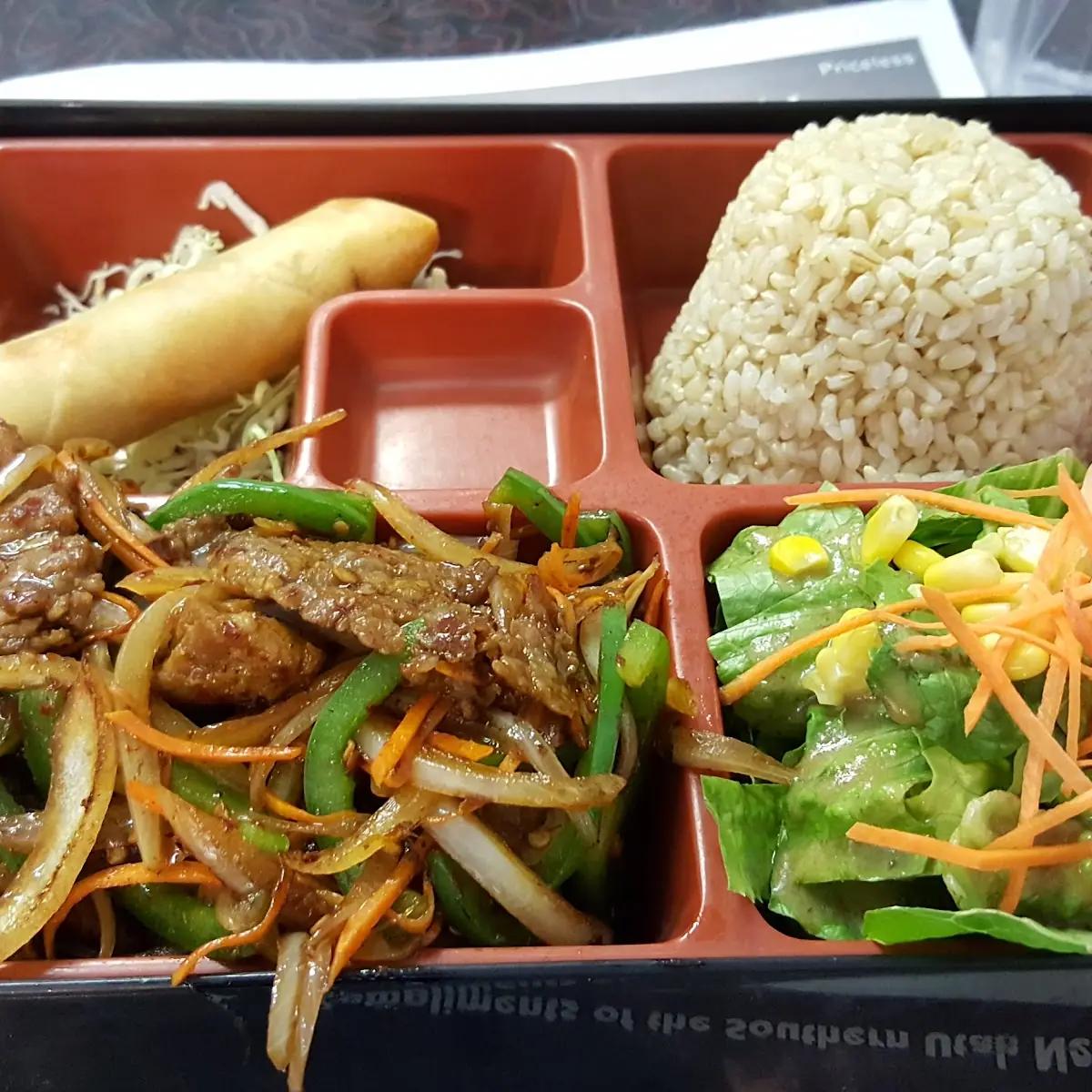 Mongolian Beef Lunch
