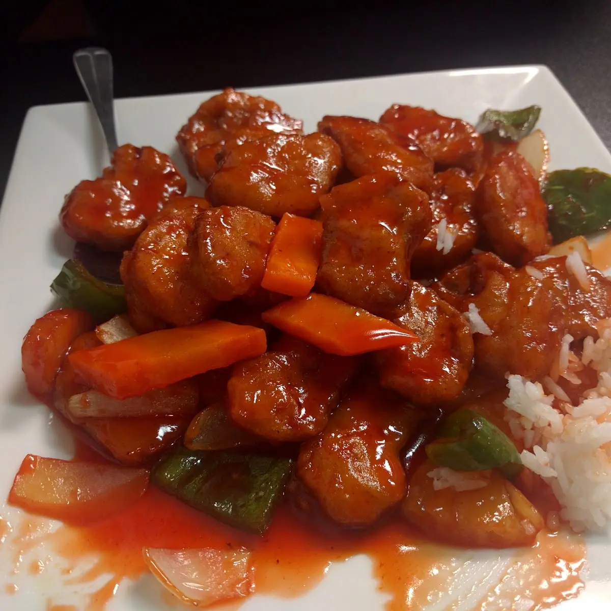 Sweet & Sour Chicken Platter