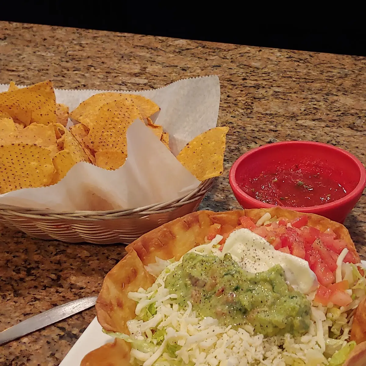 Chicken Taco Salad