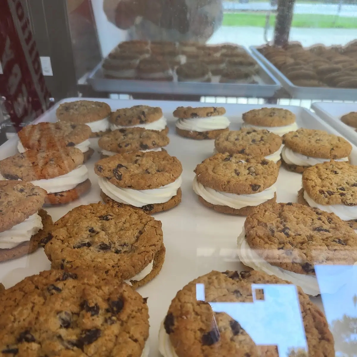 Oatmeal Raisin Cookie Sandwich