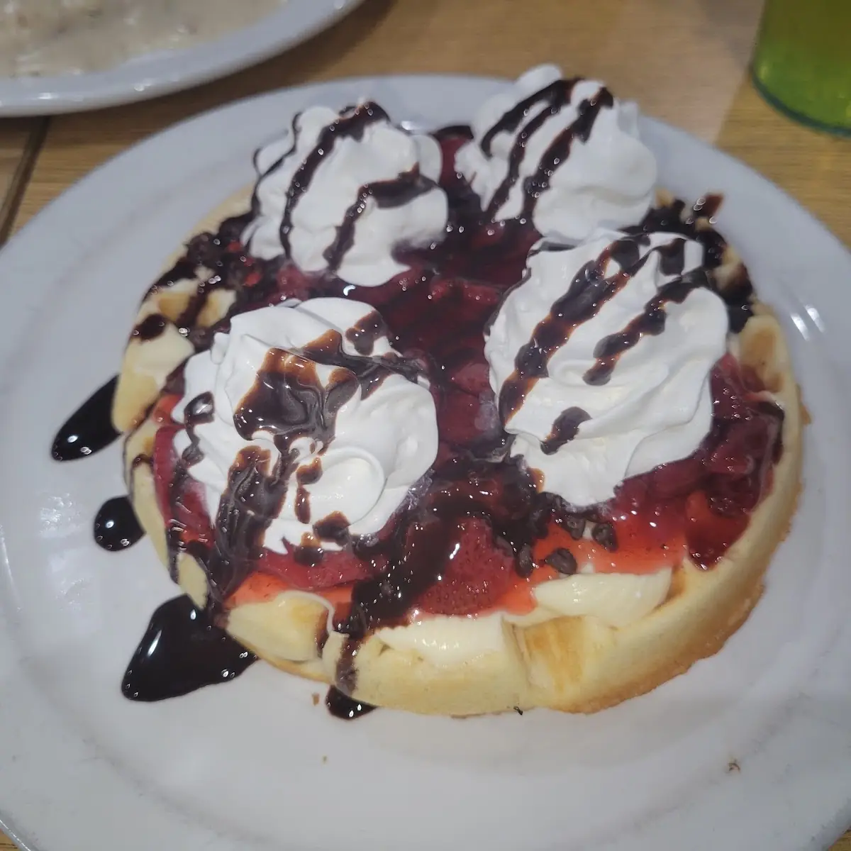 Chunky Monkey Belgian Waffle