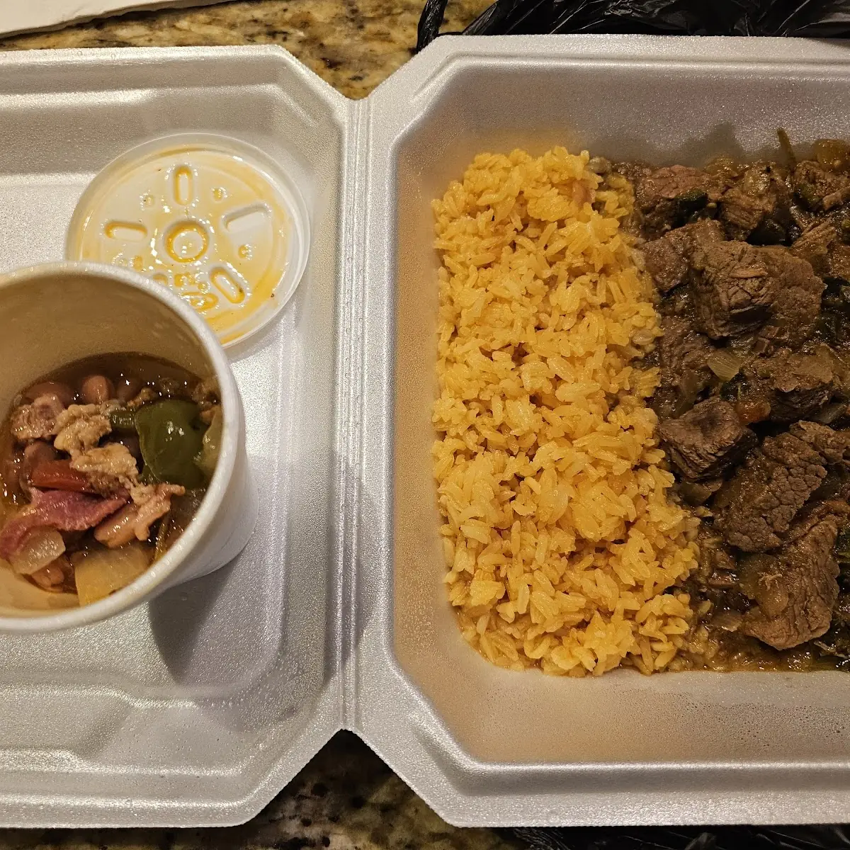 Carne Guisada Plate