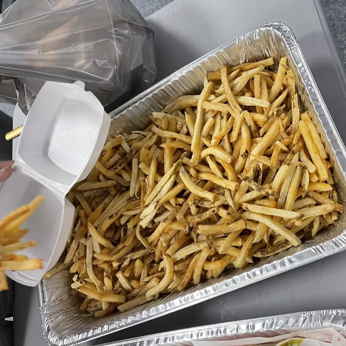 French Fries Side of Fries, Sam & Harry's Place Chipwagon