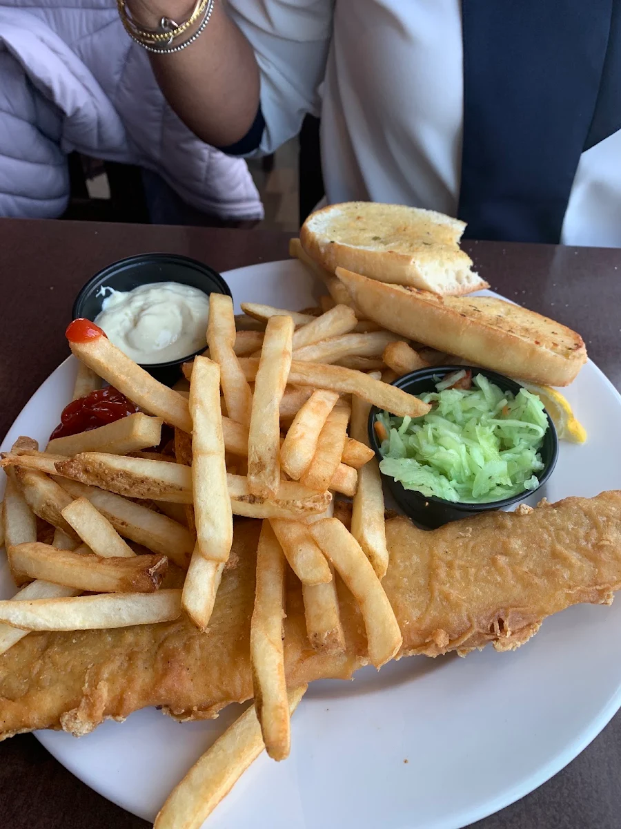 Fish and Chips, Jonny Canuck's Bar & Grill