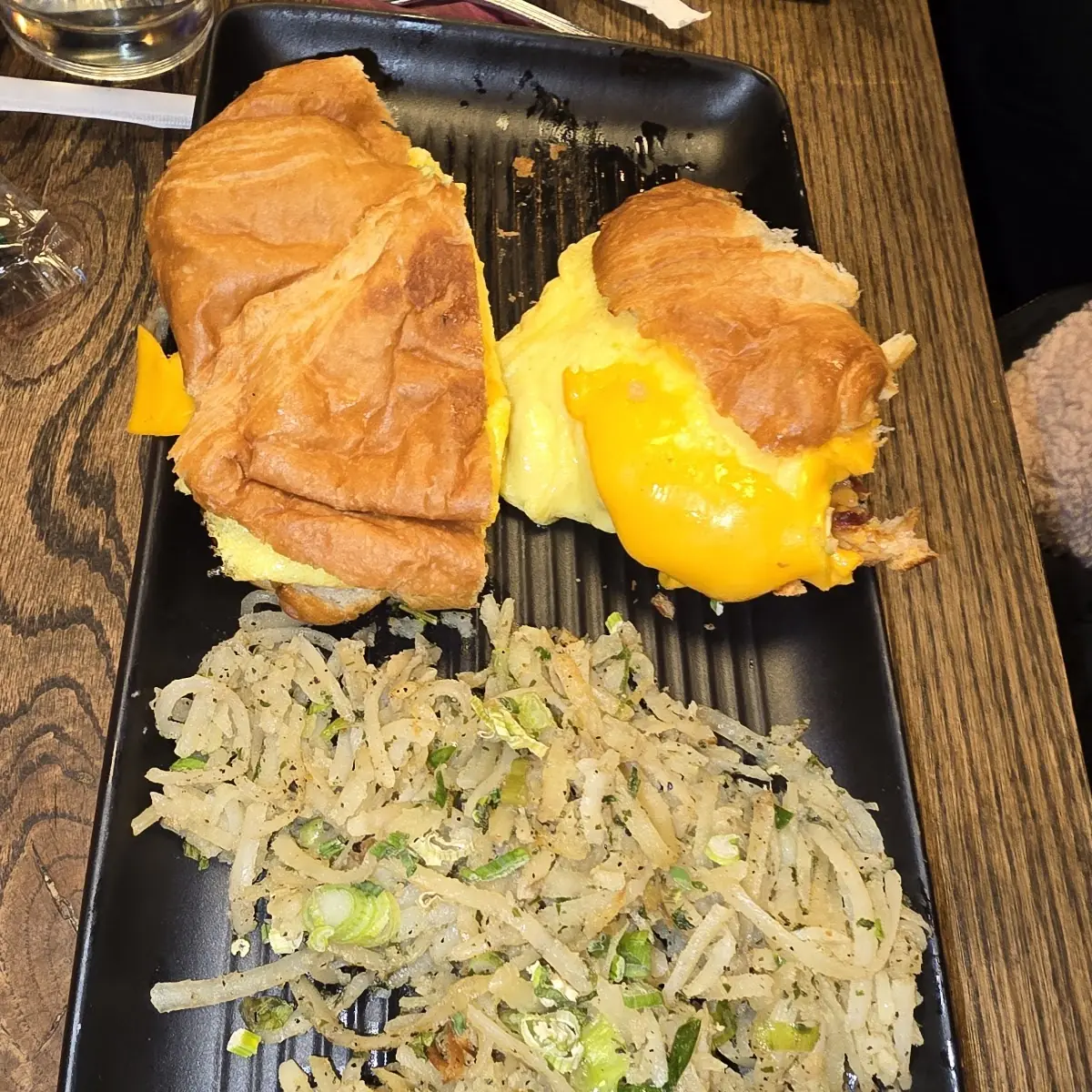 Bacon Egg Cheese Croissant