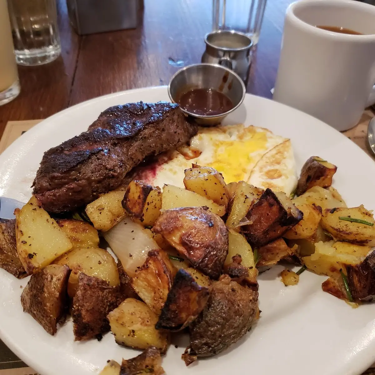 Sunday Special Steak and Eggs