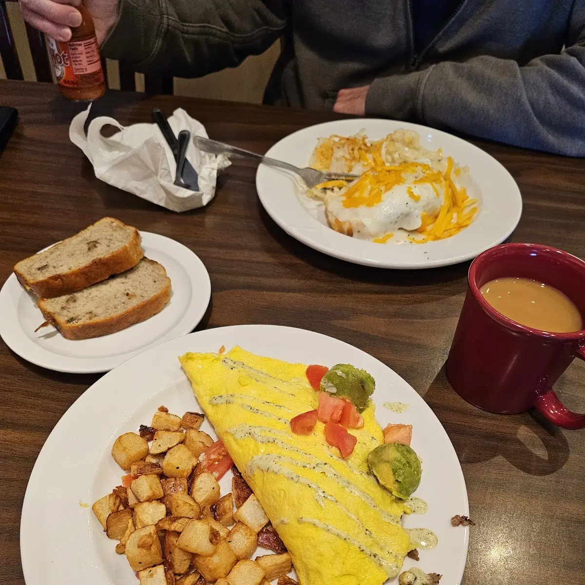 All Meat Lover's Omelette