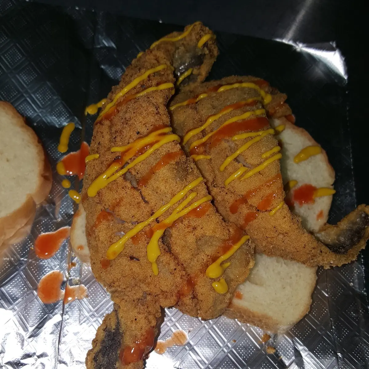 Fried Fish Sandwich & Fries