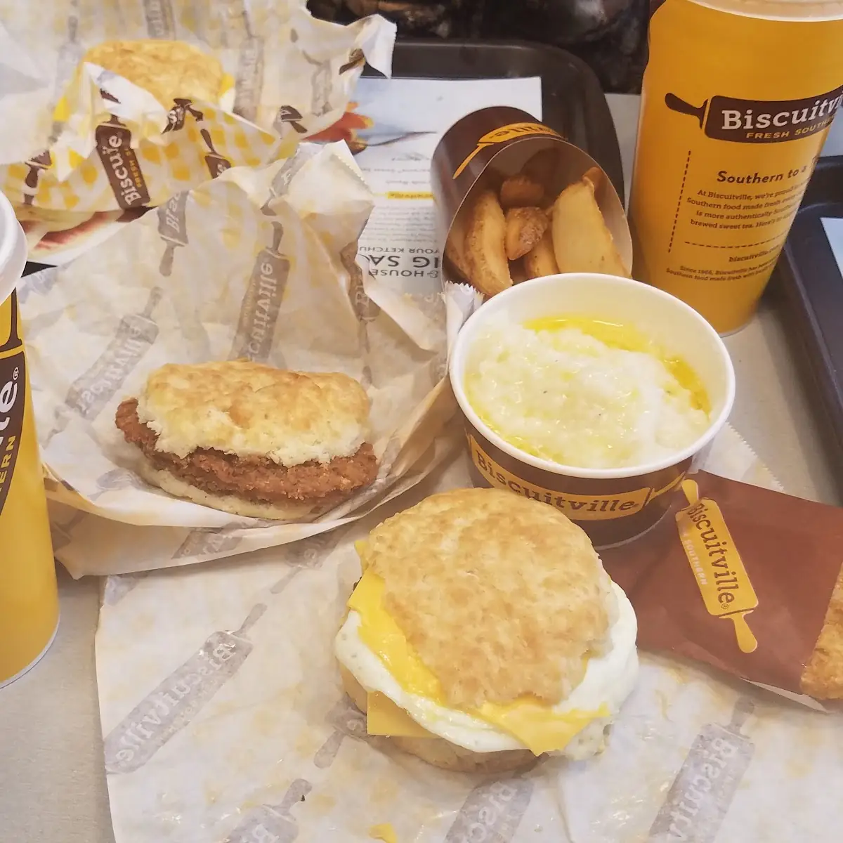 Pork Chop Biscuit