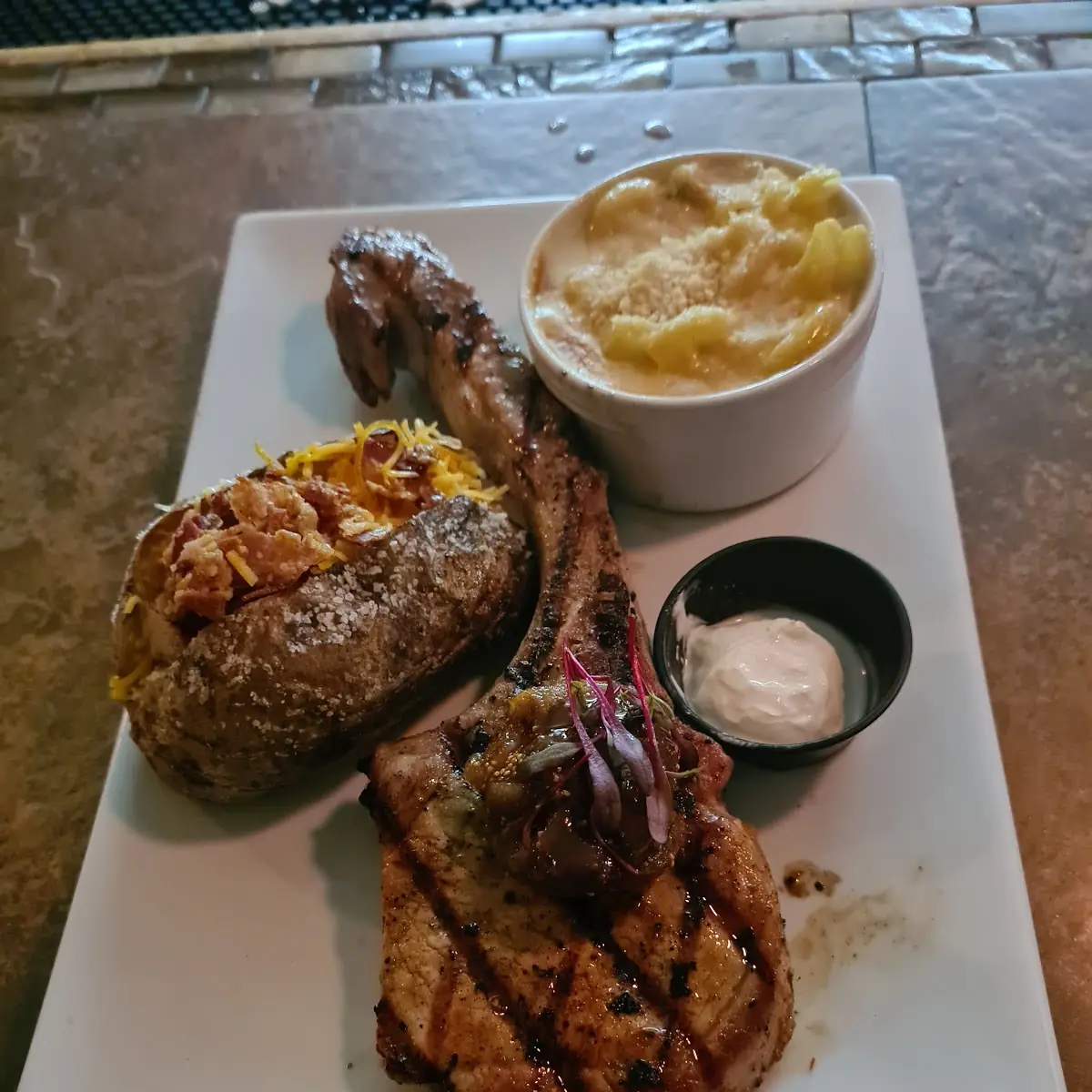 Tomahawk Pork Chop