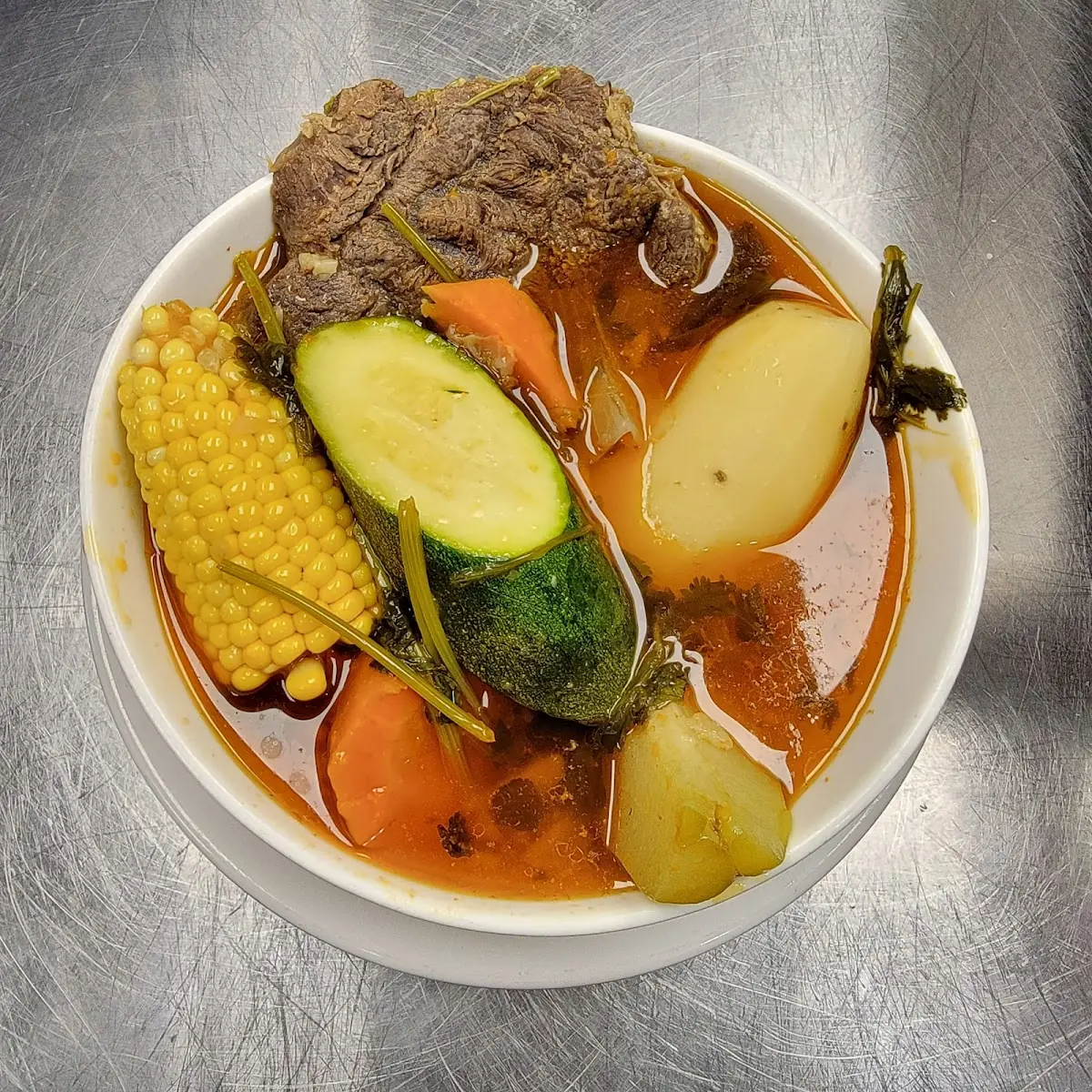 Caldo De Rez Steak Soup