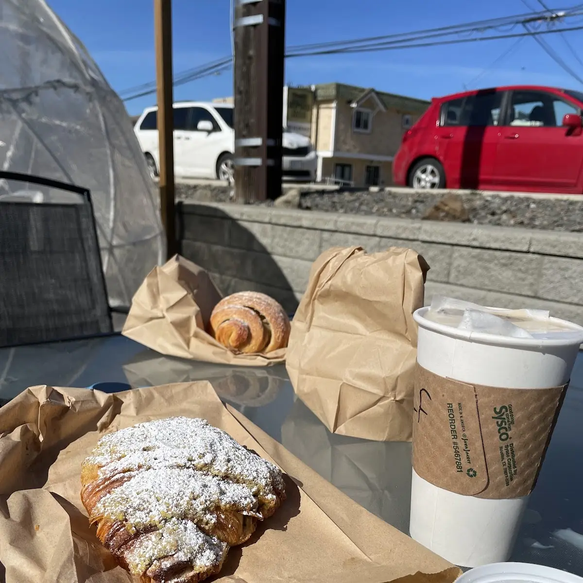 Pistachio Croissant, Junction 3 Coffee House