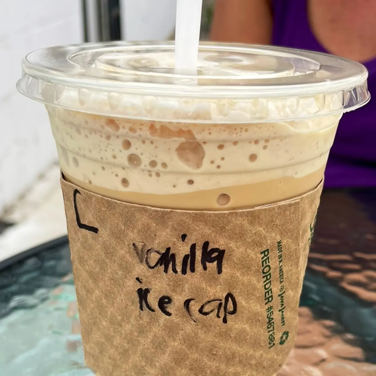 Vanilla Ice Cappucino, Junction 3 Coffee House