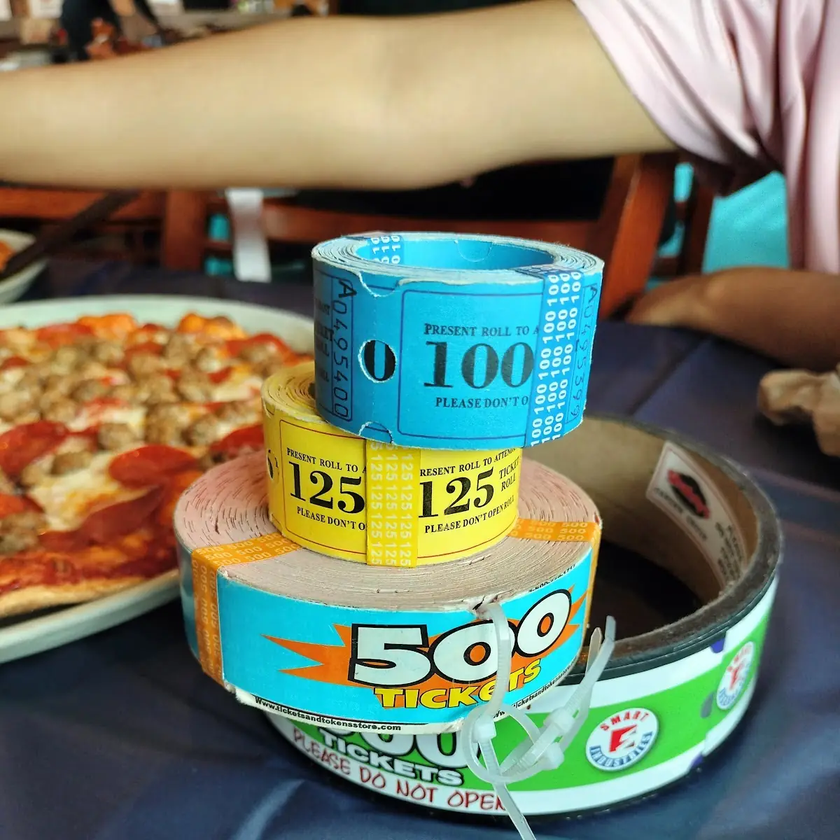 Personal Pepperoni Pizza and Winnings
