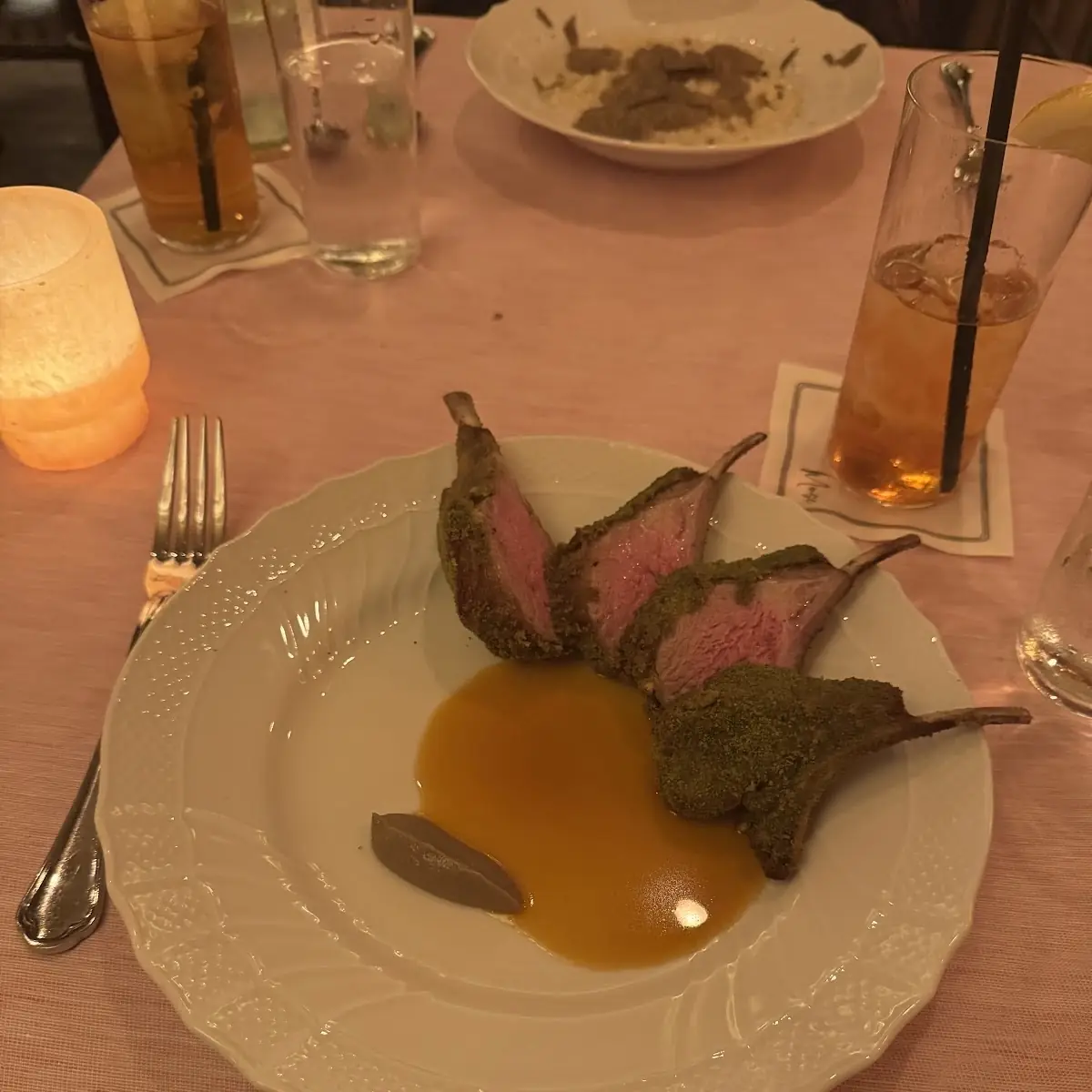 Herb Crusted Rack of Lamb