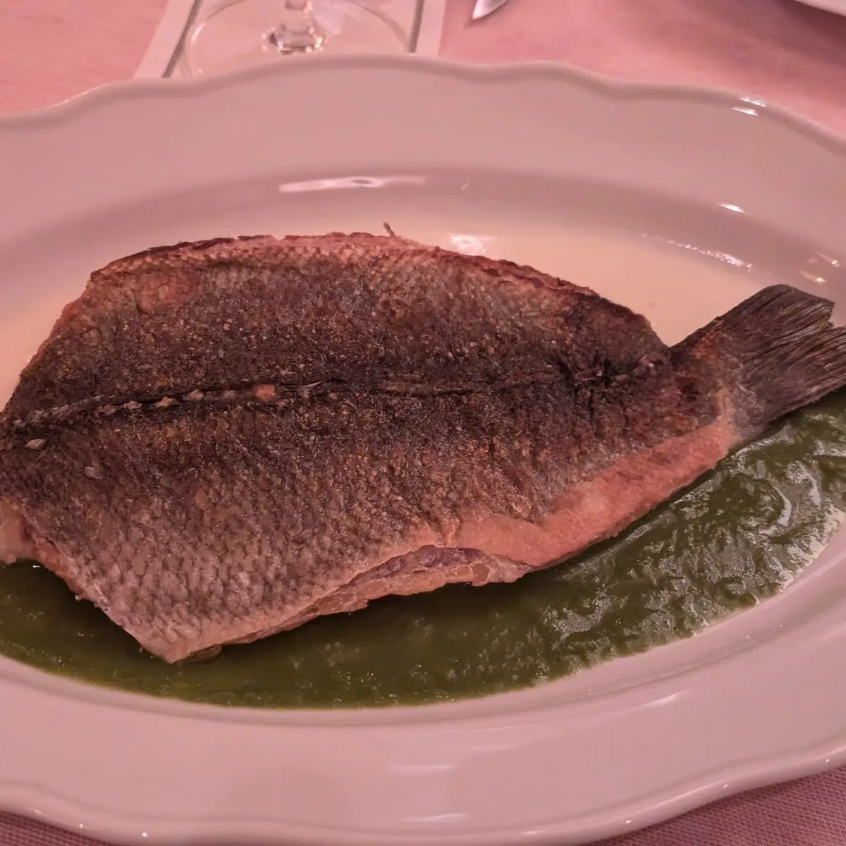 Pan Seared Fish Fillet