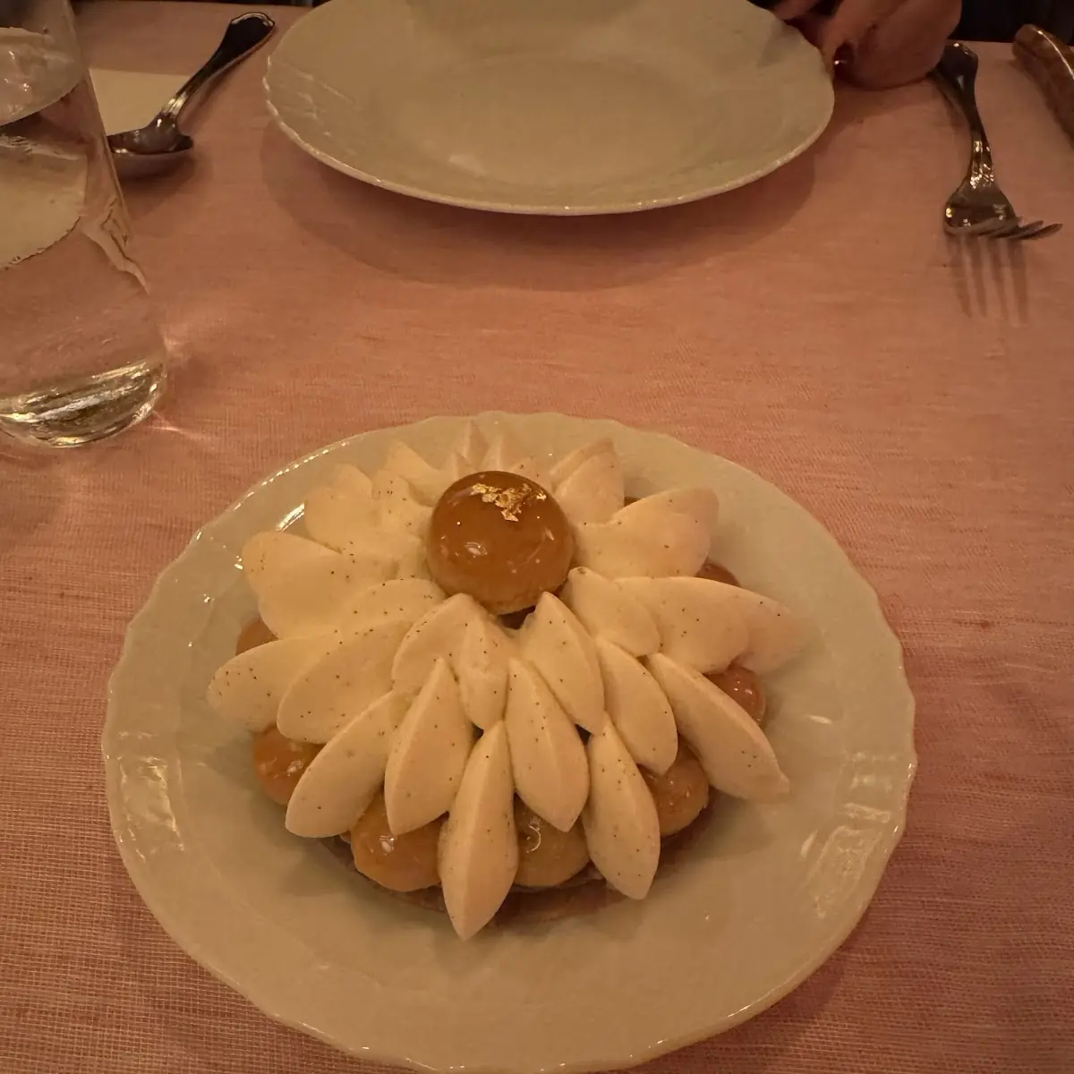 Puff Pastry with Ice Cream