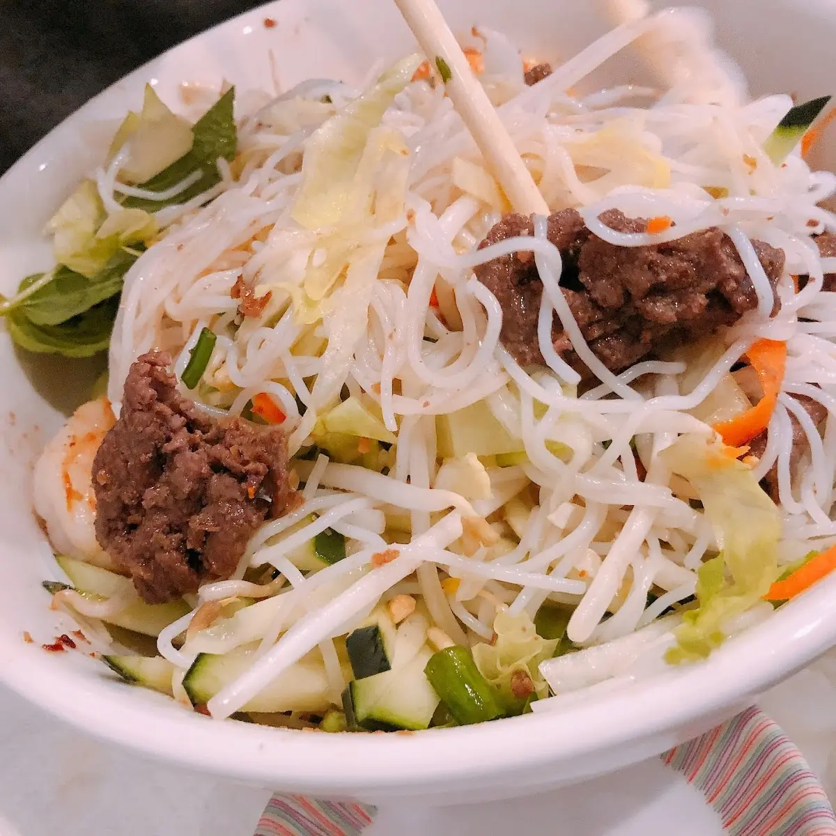 Beef Lemon Grass Vermicelli