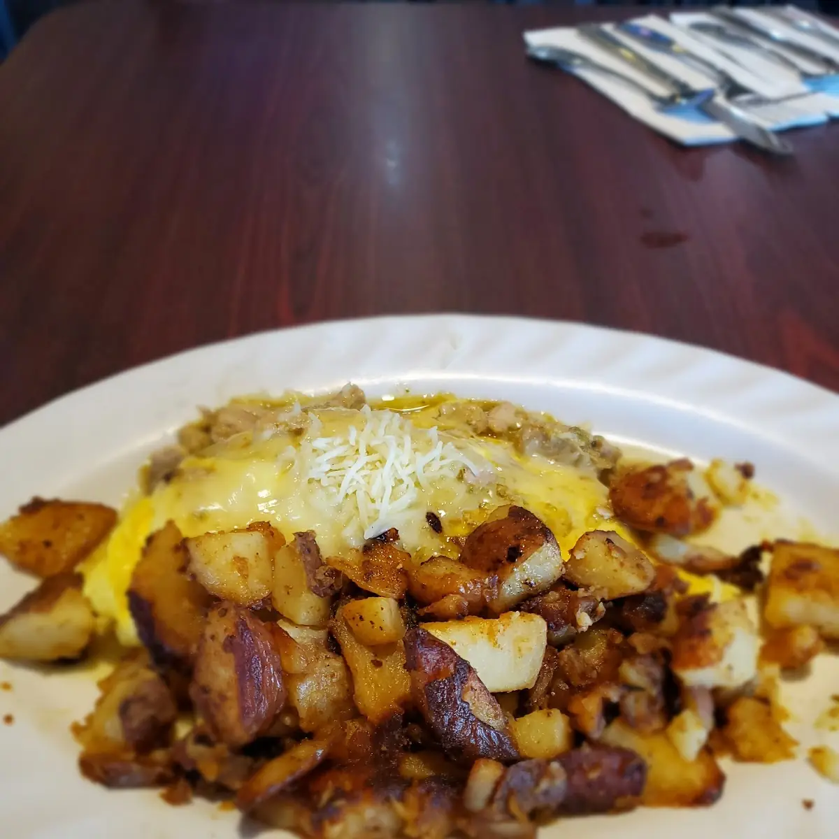 Chile Verde Omelette